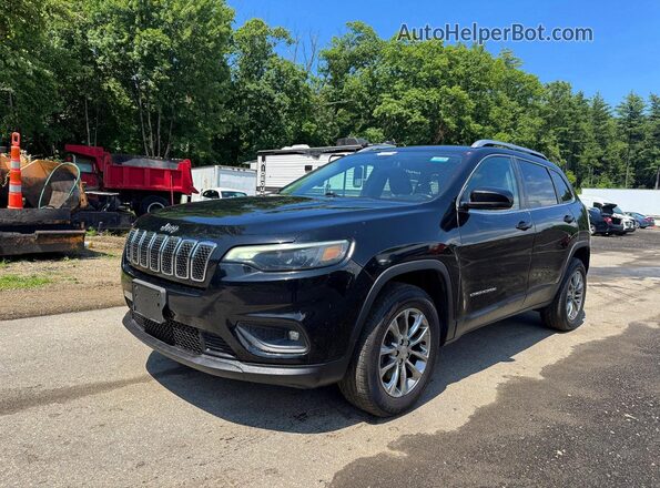 1C4PJMLB9KD431013 2019 JEEP CHEROKEE Black Trasero derecho