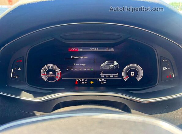 WAUS2AF2XKN045578 2019 AUDI A7 Black Vista del salpicadero