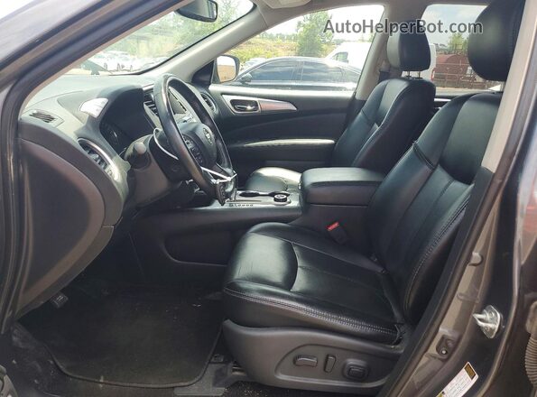 5N1DR2MM4KC583413 2019 NISSAN PATHFINDER Gray Вид панелі приладів