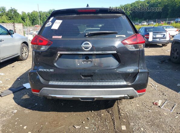KNMAT2MV7JP541469 2018 NISSAN ROGUE Black Front interior view