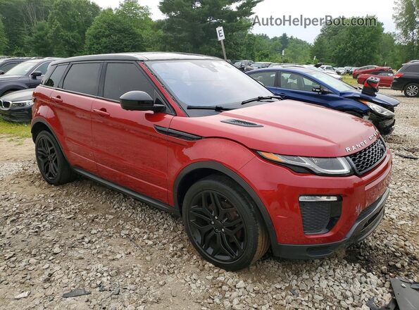SALVD2BG6HH177741 2017 LAND ROVER RANGE Красный Вид спереди