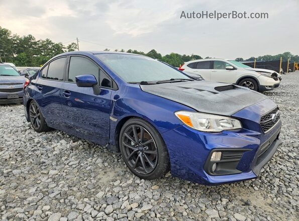 JF1VA1C61K9810461 2019 SUBARU WRX Blue Դիմացի տեսք