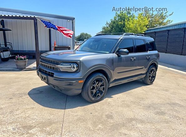3FMCR9A67NRD32269 2022 FORD BRONCO Gray Задня права чверть