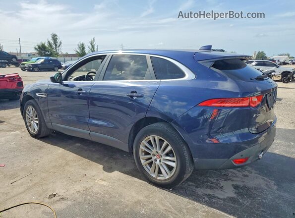 SADCK2BV7HA895072 2017 JAGUAR F-PACE Blue Tył prawy
