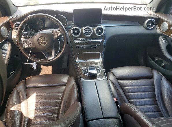 WDC0G4JB9HF232716 2017 MERCEDES-BENZ GLC-CLASS Gray Սարքավորումների վահանակի տեսք