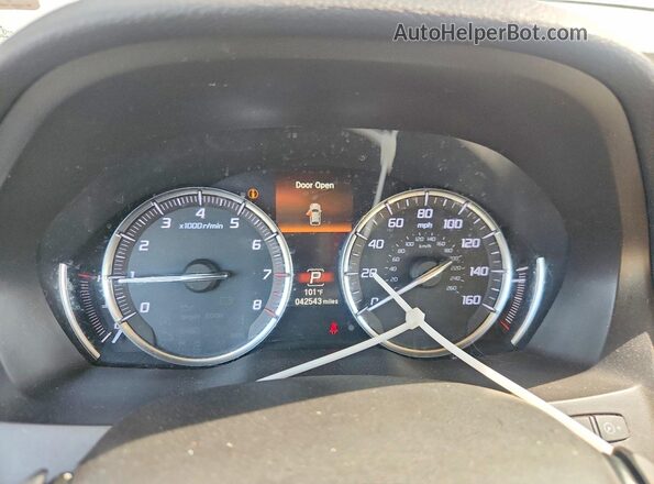 5J8YD4H37LL057166 2020 ACURA MDX Белый Вид задних сидений