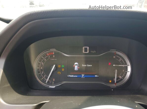 5FNYF6H87GB085252 2016 HONDA PILOT Silver უკანა სავარძლების ხედი
