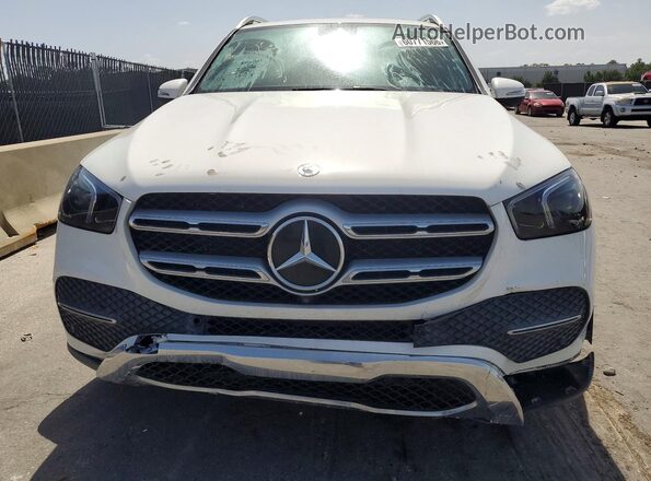 4JGFB4JBXMA392136 2021 MERCEDES-BENZ GLE Белый Вид сзади