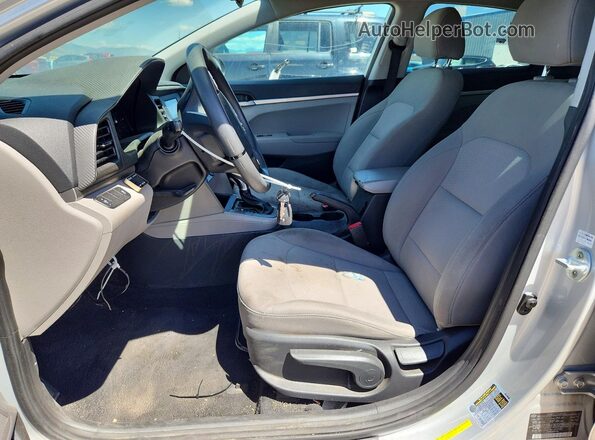 5NPD74LF8KH497941 2019 HYUNDAI ELANTRA Silver Dashboard view