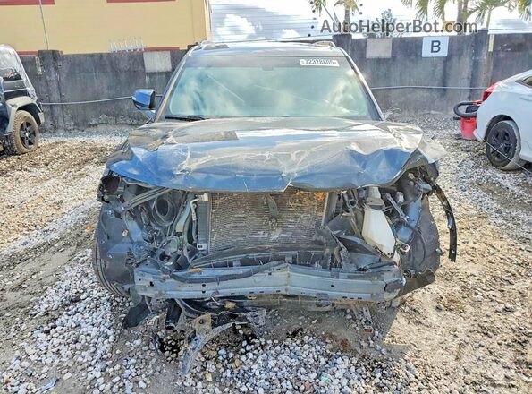 3GNKBBRA0KS666482 2019 CHEVROLET BLAZER Gray Вид ззаду