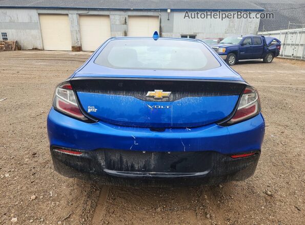 1G1RA6S53HU109761 2017 CHEVROLET VOLT Blue Widok wnętrza z przodu