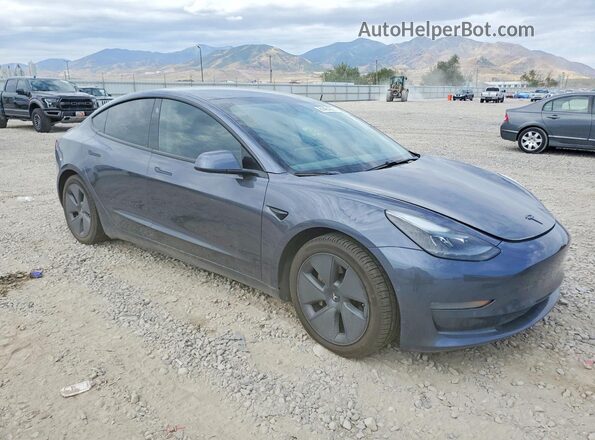 5YJ3E1EB0MF995725 2021 TESLA MODEL 3 Black Vista frontal