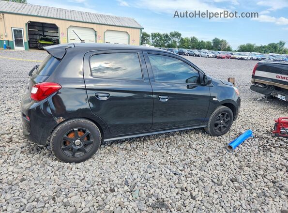 ML32A3HJ9HH015777 2017 MITSUBISHI MIRAGE Черный Передняя правая четверть