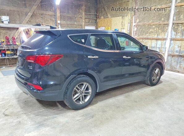 5XYZTDLB5HG432236 2017 HYUNDAI SANTA Black Delantero derecho