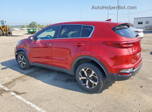 KNDPMCAC5M7901701 2021 KIA SPORTAGE Red Rear right