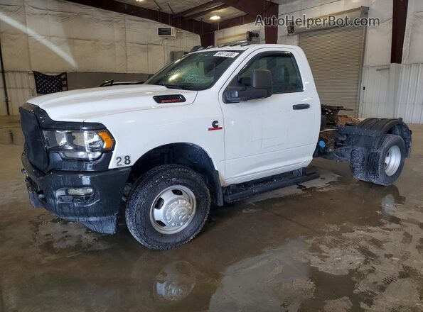 3C7WRSAL4PG526600 2023 RAM 3500 White Rear left