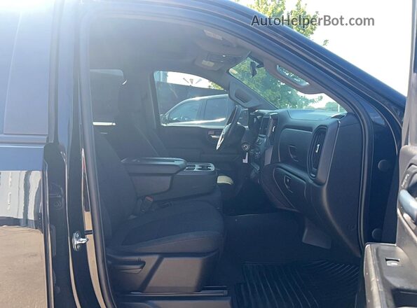 3GCPWBEKXNG147996 2022 CHEVROLET SILVERADO Black Вид ззаду