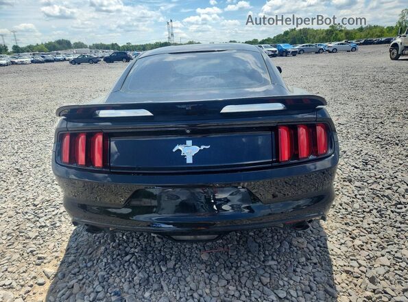 1FA6P8AM9H5276753 2017 FORD MUSTANG Black Widok wnętrza z przodu
