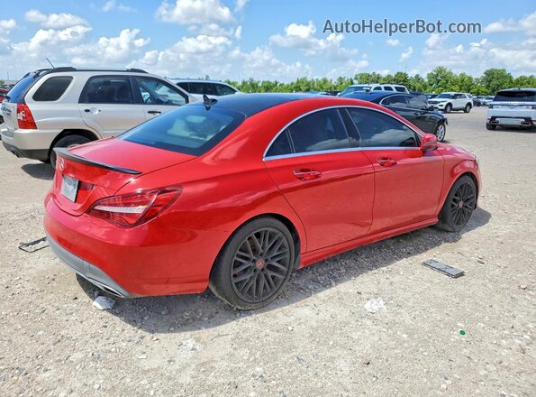 WDDSJ4EBXJN631159 2018 MERCEDES-BENZ CLA-CLASS Red Delantero derecho