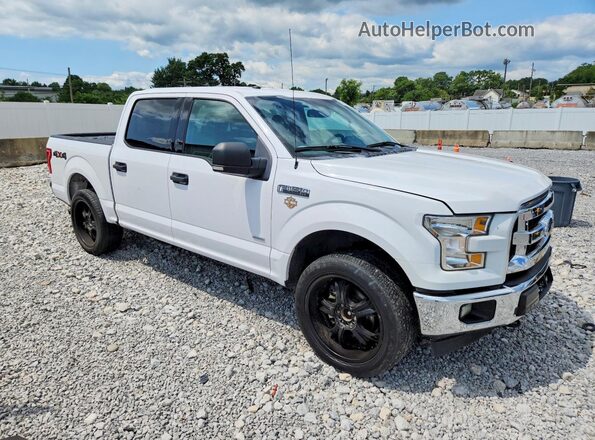 1FTEW1EG6HKE39753 2017 FORD F150 White წინა ხედი