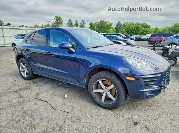 WP1AA2A55HLB00773 2017 PORSCHE MACAN Blue Widok z przodu