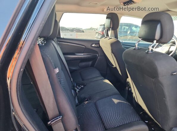 3C4PDCABXHT516174 2017 DODGE JOURNEY Black Engine compartment view