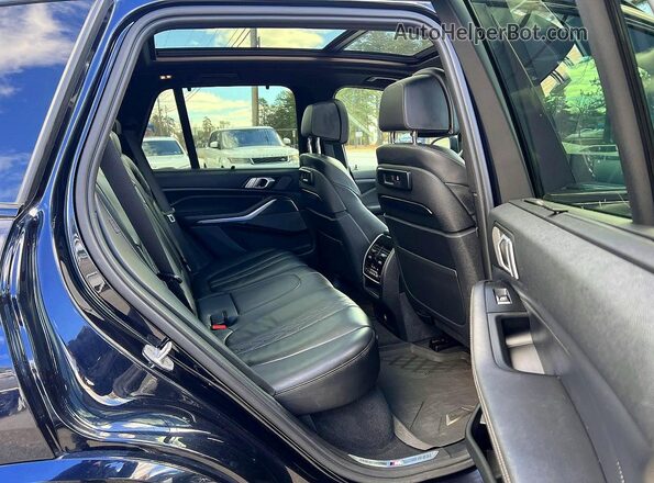 5UXJU2C51KLN64669 2019 BMW X5 Blue Սալոնի դիմացի տեսք