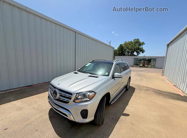 4JGDF6EE2JB172541 2018 MERCEDES-BENZ GLS Silver Rear right