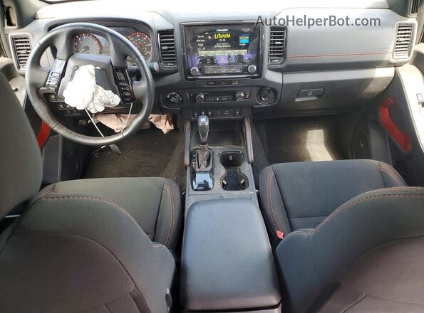 1N6ED1EK8PN654622 2023 NISSAN FRONTIER Black Սարքավորումների վահանակի տեսք