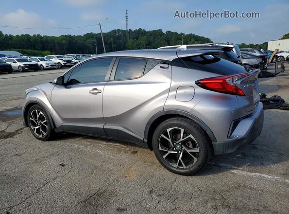 NMTKHMBX9JR056647 2018 TOYOTA C-HR Silver Задня права чверть