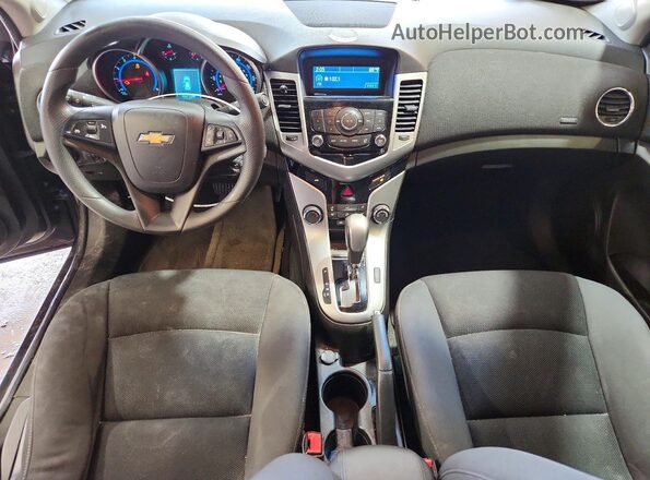 1G1PE5SB1G7224934 2016 CHEVROLET CRUZE Gray Vista del cuadro de instrumentos