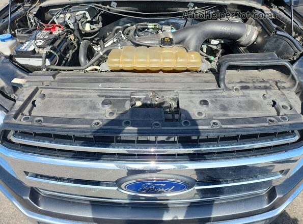 1FTEW1CP5KKF30605 2019 FORD F150 Gray Vista del compartimento del motor