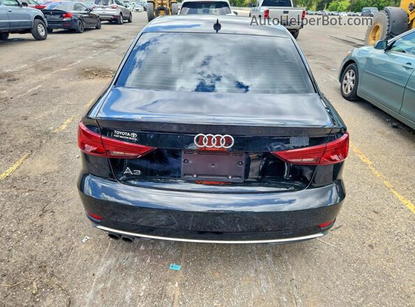 WAUAUGFF2J1036486 2018 AUDI A3 Black Вид салону спереду