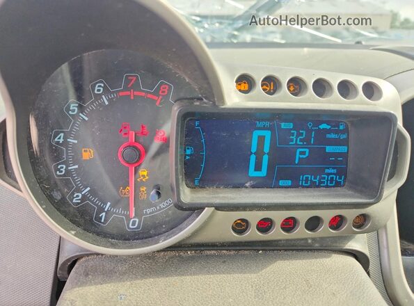 1G1JC6SH5G4110006 2016 CHEVROLET SONIC Black Widok tylnych siedzeń