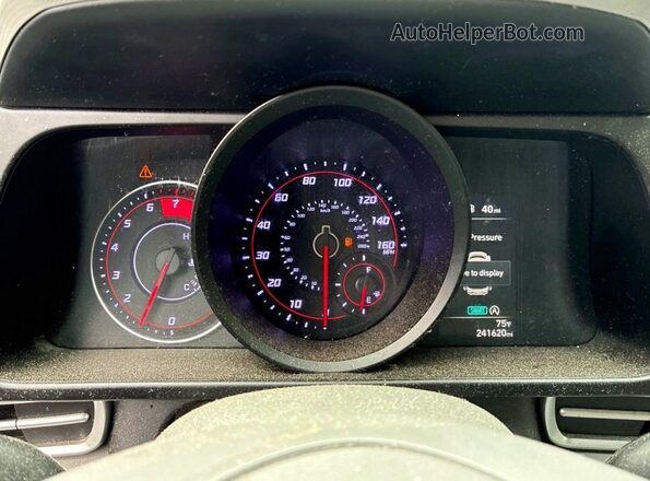 KMHLL4AG5PU436798 2023 HYUNDAI ELANTRA Red ხელსაწყოთა პანელის ხედი