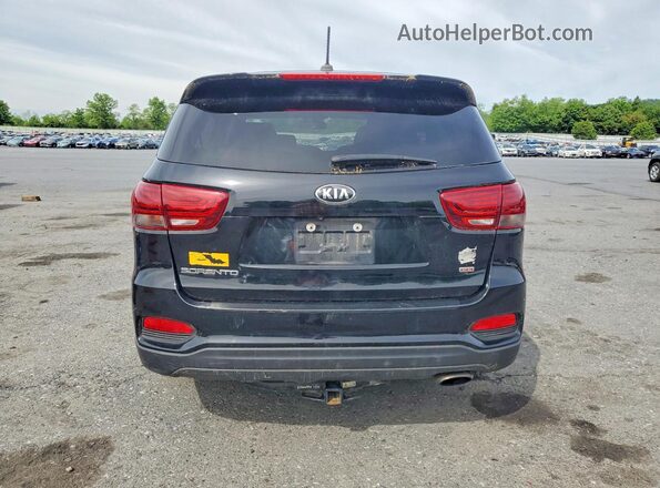 5XYPGDA31KG445368 2019 KIA SORENTO Black Widok wnętrza z przodu