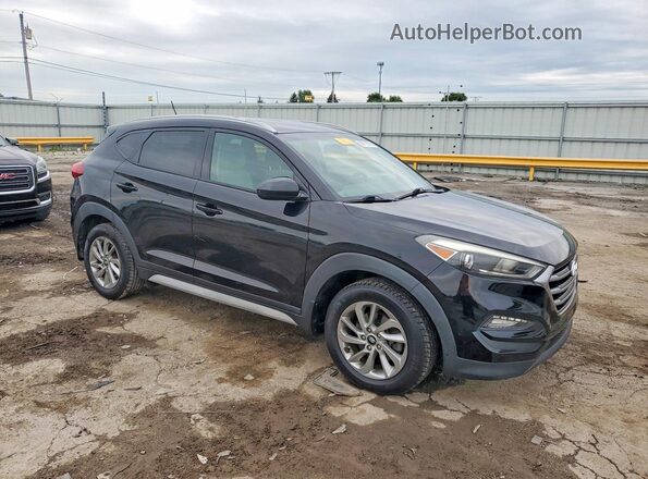 KM8J33A41HU596721 2017 HYUNDAI TUCSON Черный Вид спереди