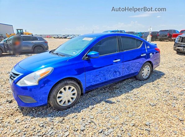 3N1CN7AP8GL898835 2016 NISSAN VERSA Blue Rear right