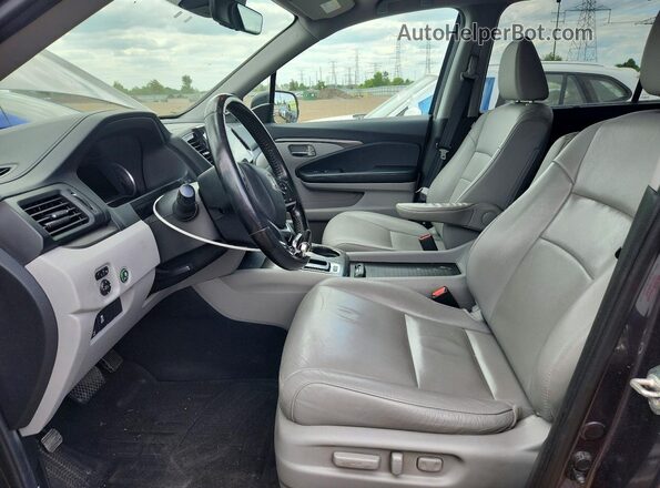 5FNYF6H53KB045801 2019 HONDA PILOT Silver Вид панелі приладів