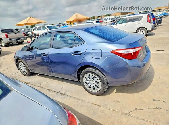 2T1BURHE1GC637920 2016 TOYOTA COROLLA Синий Задняя правая четверть