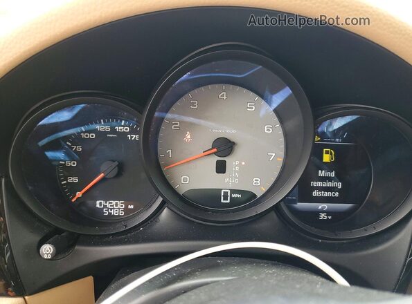 WP1AB2A52GLB56391 2016 PORSCHE MACAN Черный Вид задних сидений