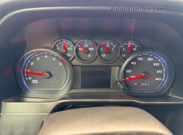 1GCRYAEH3LZ169062 2020 CHEVROLET SILVERADO Black Rear interior view