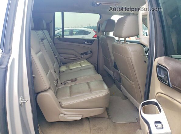 1GKS2GKC5KR252980 2019 GMC YUKON Silver Widok komory silnika