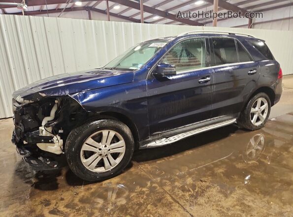 4JGDA5HB1GA806513 2016 MERCEDES-BENZ GLE Blue Հետևի ձախ