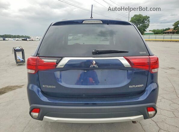 JA4AZ3A34GZ049951 2016 MITSUBISHI OUTLANDER Синий Вид салона спереди