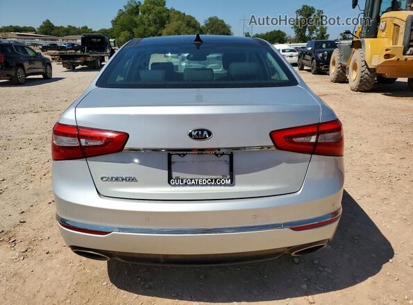 KNALN4D78G5208022 2016 KIA CADENZA Silver წინა სალონის ხედი