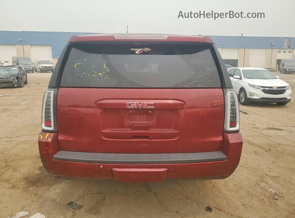 1GKS2GKC6GR436610 2016 GMC YUKON Maroon Vista interior delantera