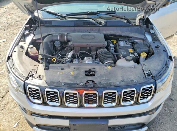 3C4NJDCN9ST545458 2025 JEEP COMPASS Silver VIN კოდის სტიკერის ხედი