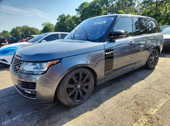SALGS2EF9GA262078 2016 LAND ROVER RANGE Gray Tył lewy