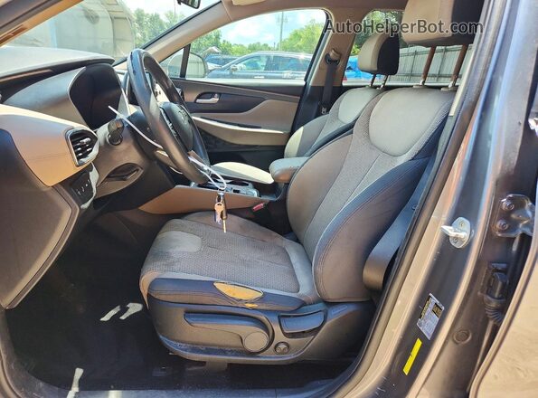 5NMS23AD5KH090349 2019 HYUNDAI SANTA Серый Вид панели приборов
